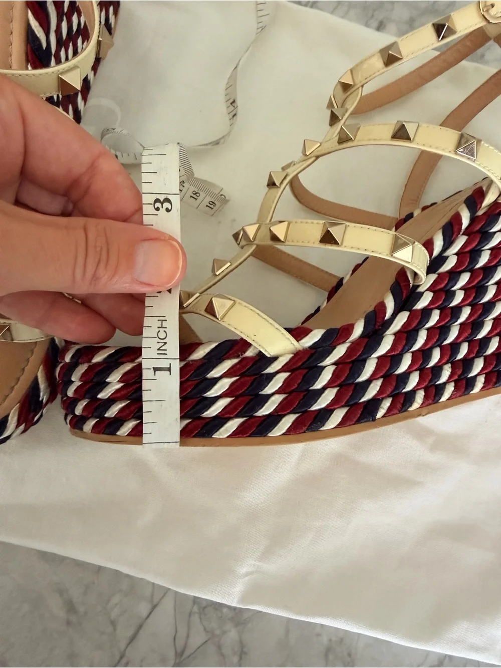 Valentino Torchon Espadrilles size 39